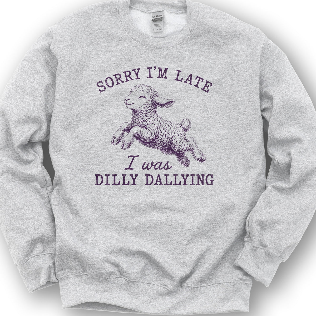 Dilly Dallying Sweatshirt - Ash