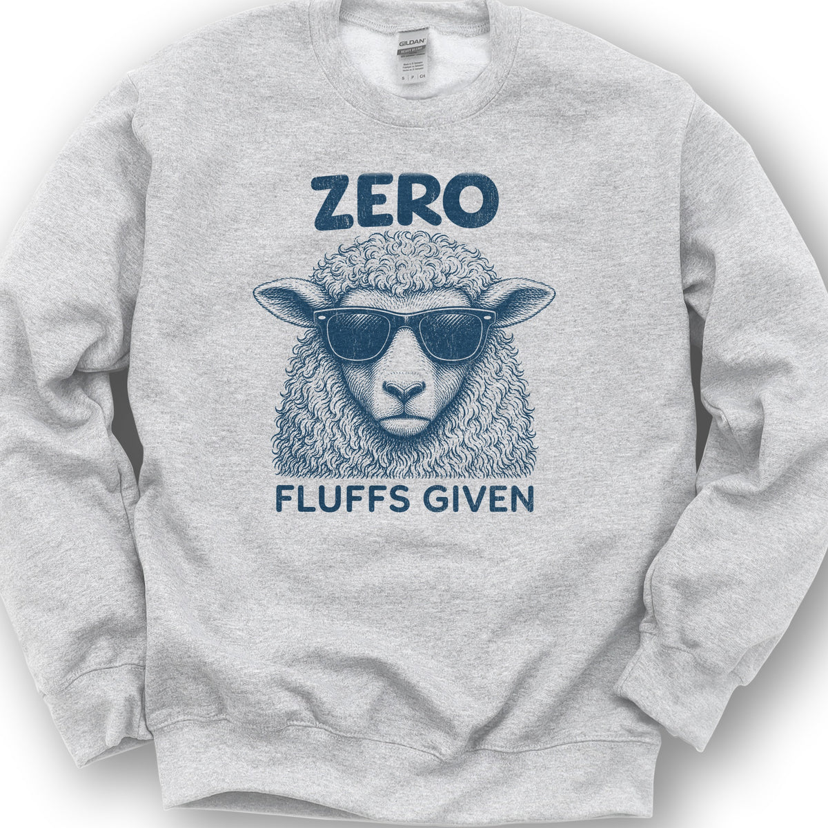 Zero Fluffs Given Sweatshirt - Ash