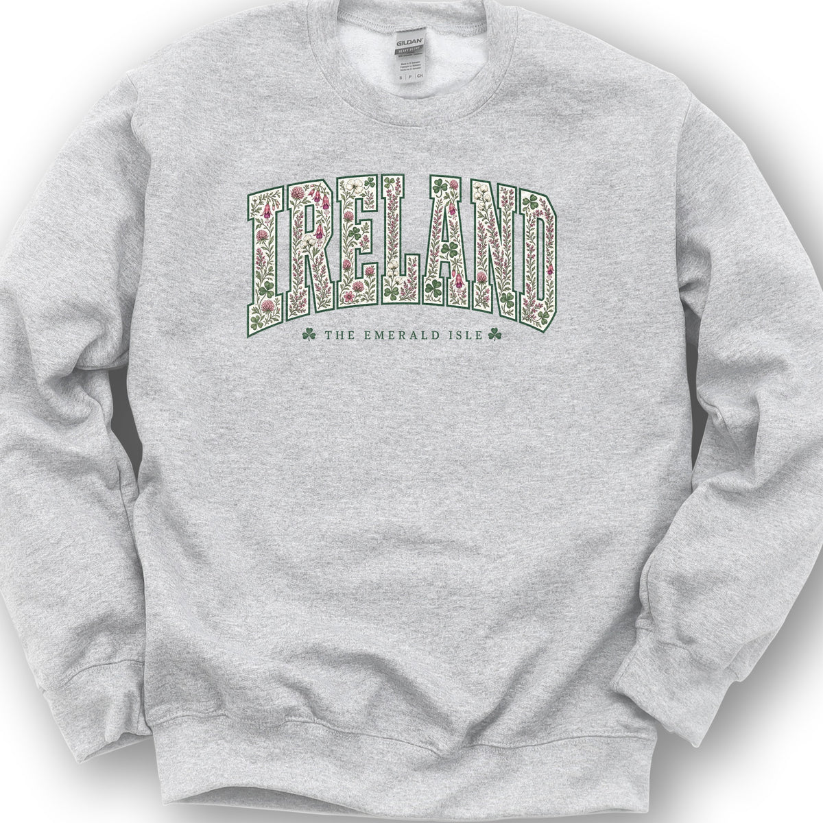 Ireland Varsity Floral Sweatshirt