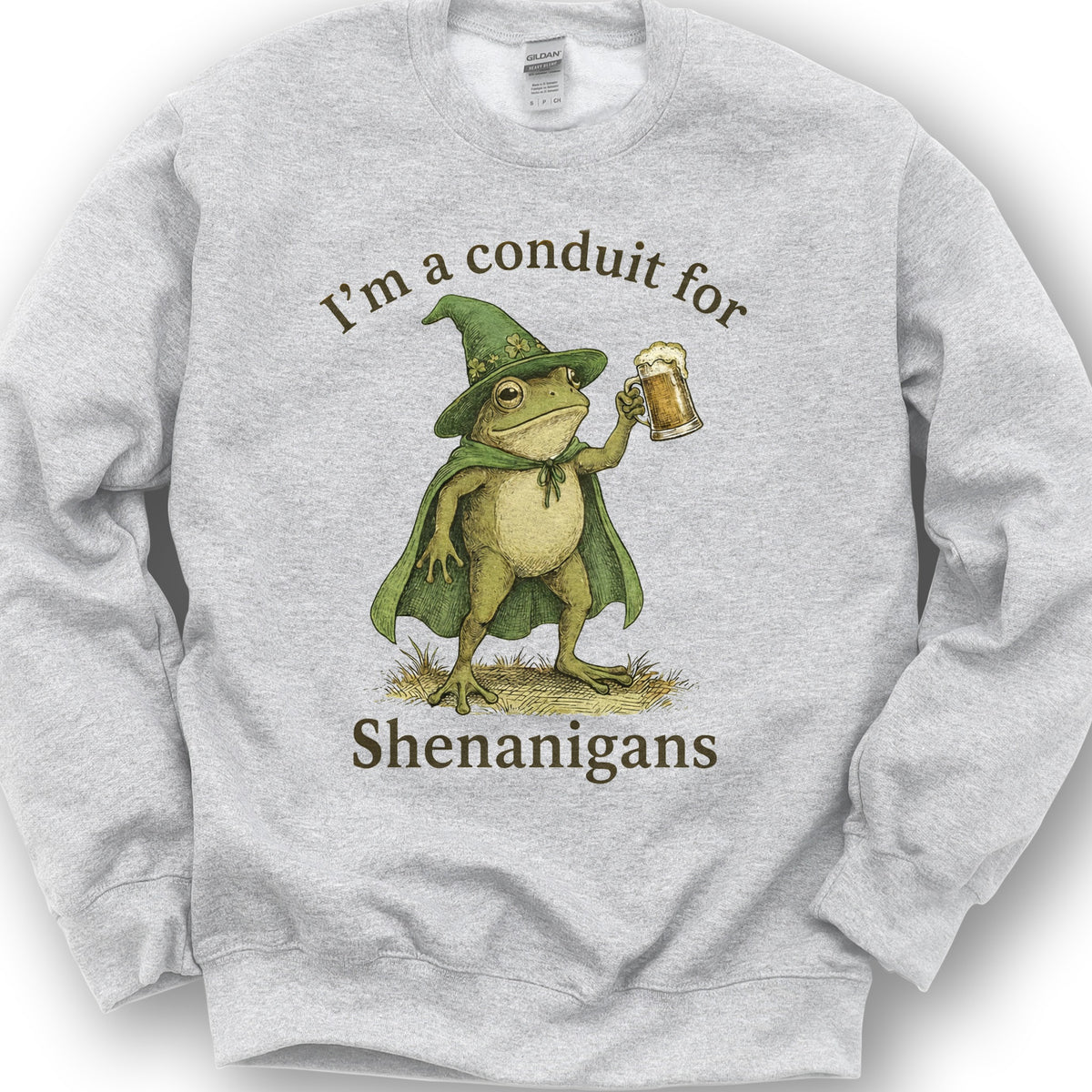 Frog Shenanigans Conduit Sweatshirt - Ash