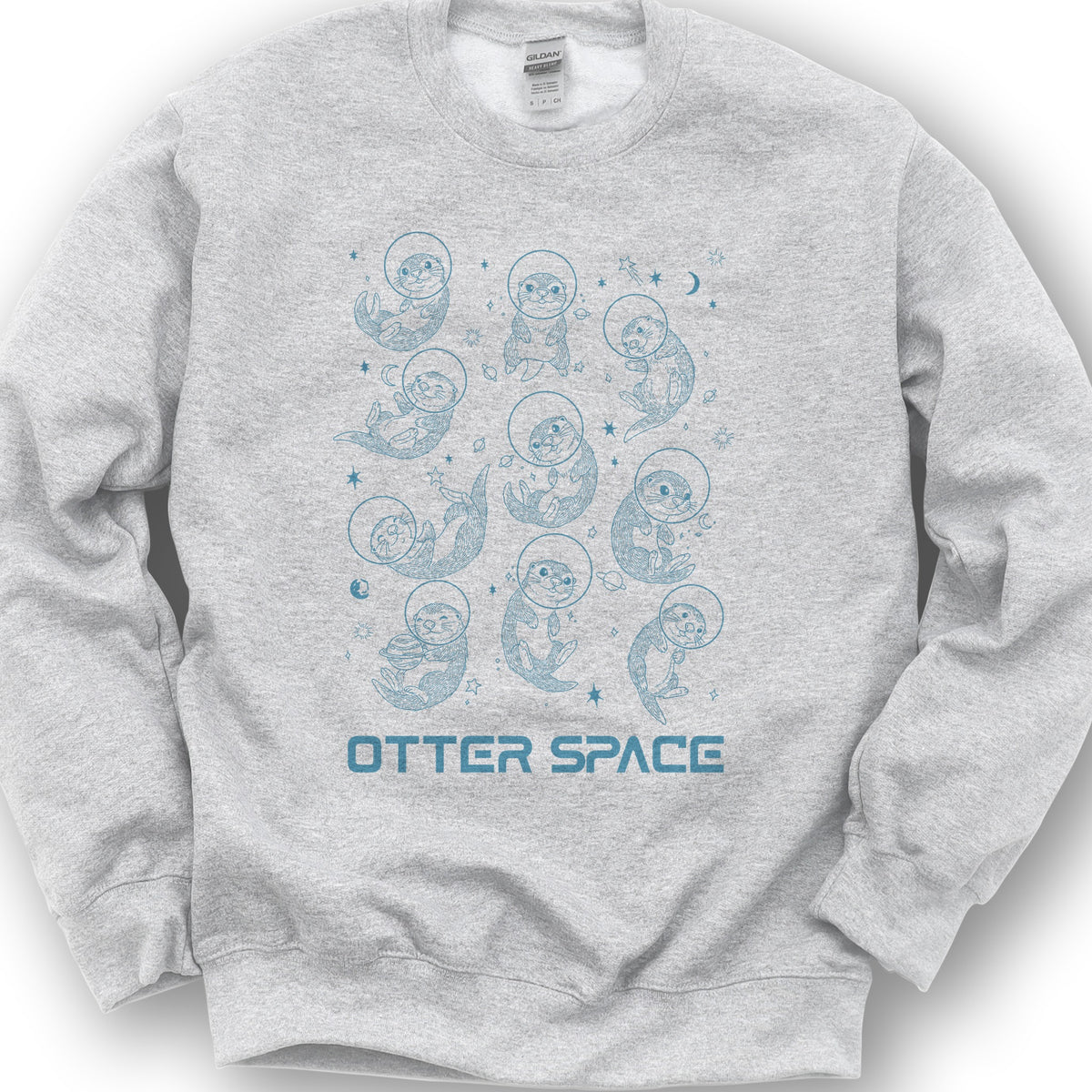 Otter Space Sweatshirt - Ash