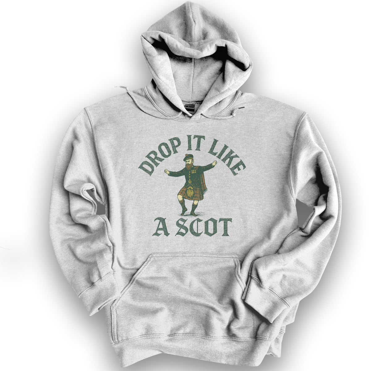 Drop It Like a Scot Hoodie - Ash