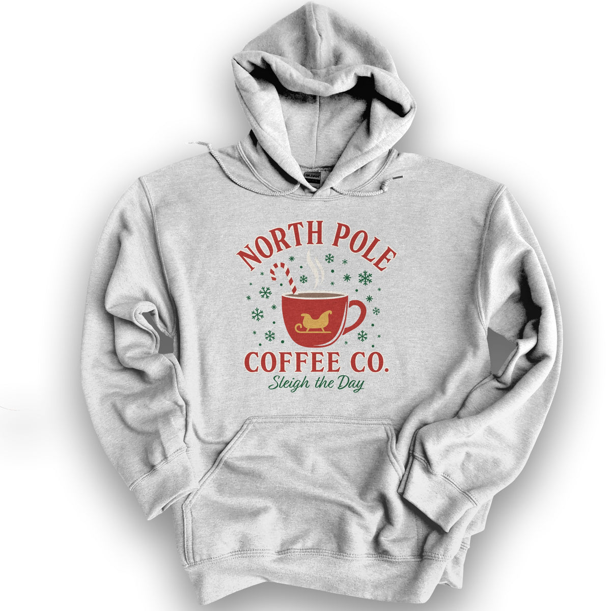 North Pole Coffee Company Hoodie - Ash