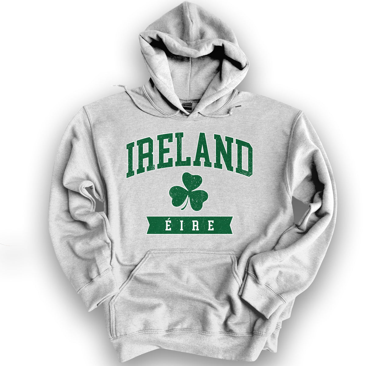 Ireland Éire Hoodie - Ash