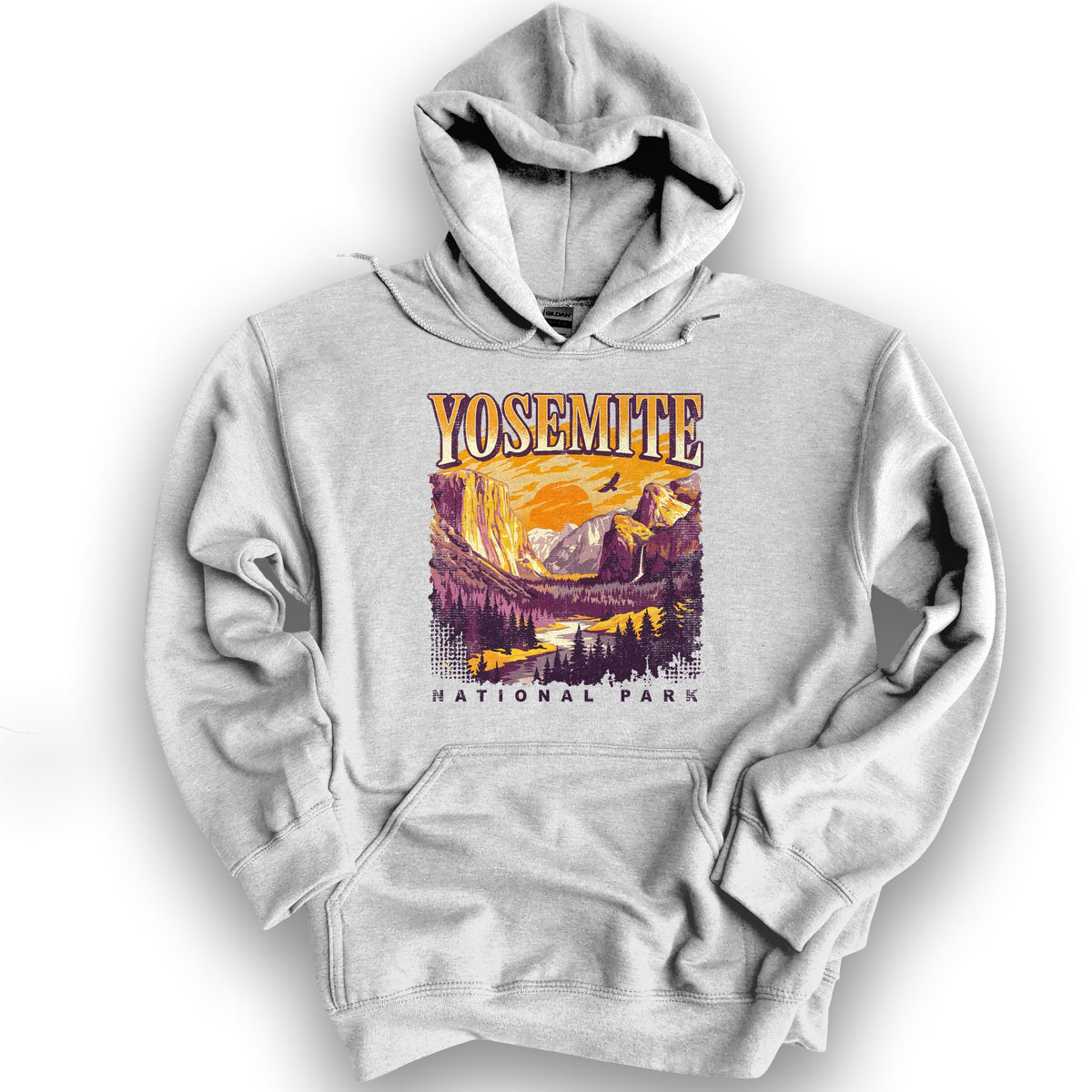 Yosemite Purple Haze Hoodie - Ash