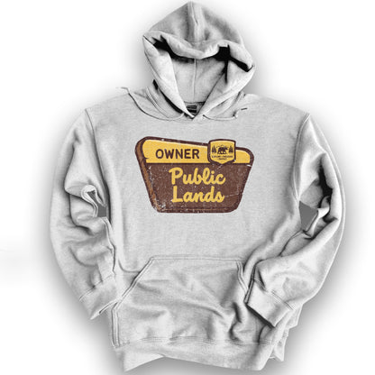 Public Lands Owner Hoodie - Ash