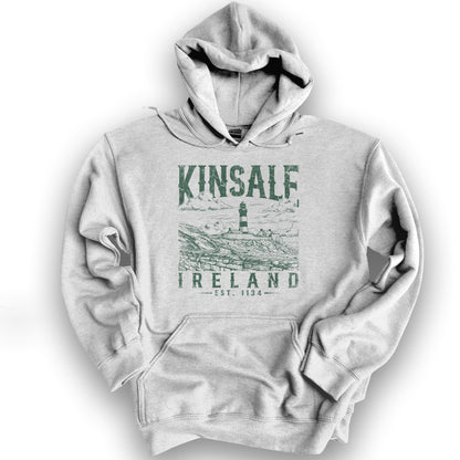 Kinsale Ireland Hoodie - Ash