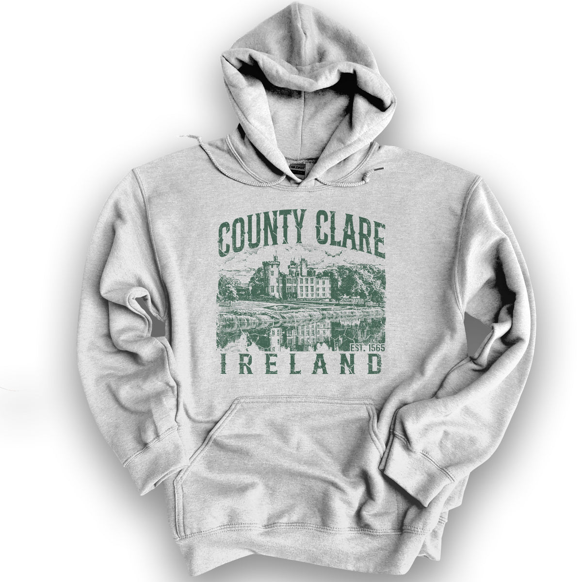 County Clare Hoodie - Ash