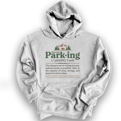 National Parking Hoodie - Ash