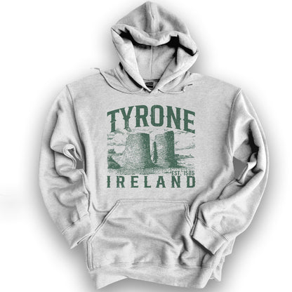 Tyrone Ireland Hoodie - Ash