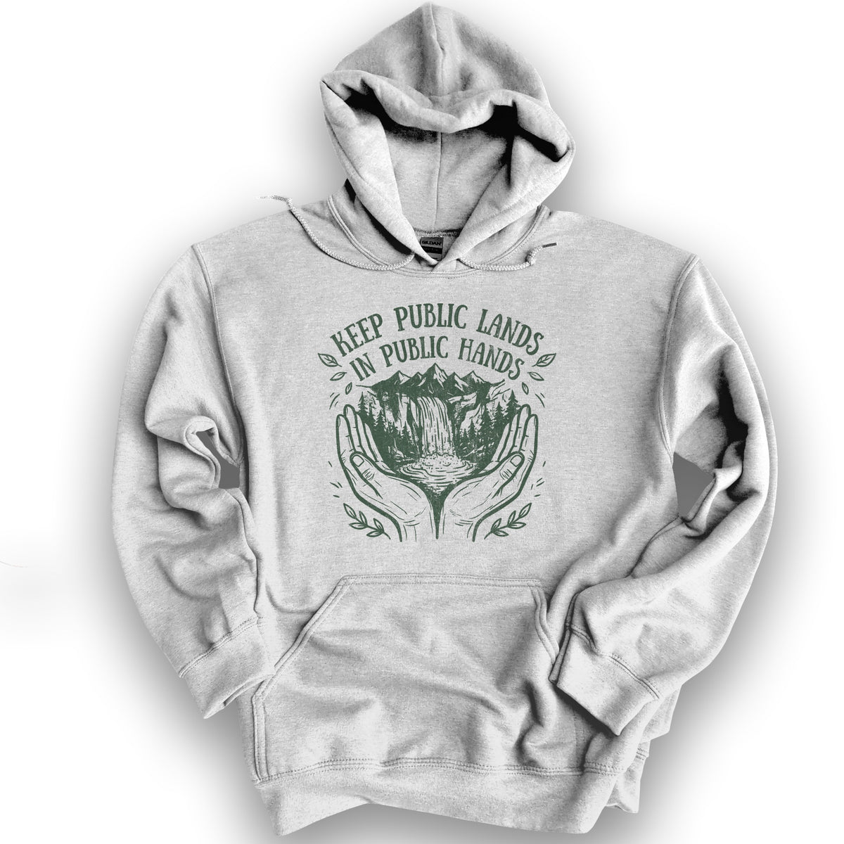 Public Lands Public Hands V2 Hoodie - Ash
