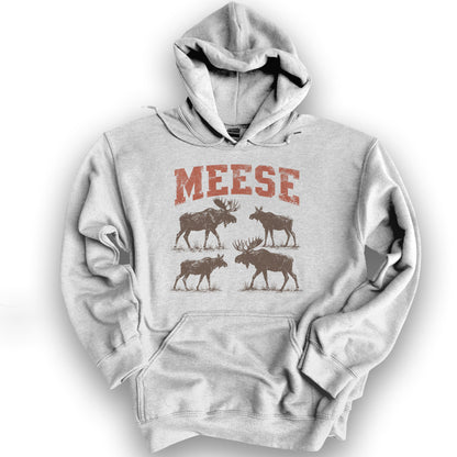 Meese Varsity Hoodie - Ash