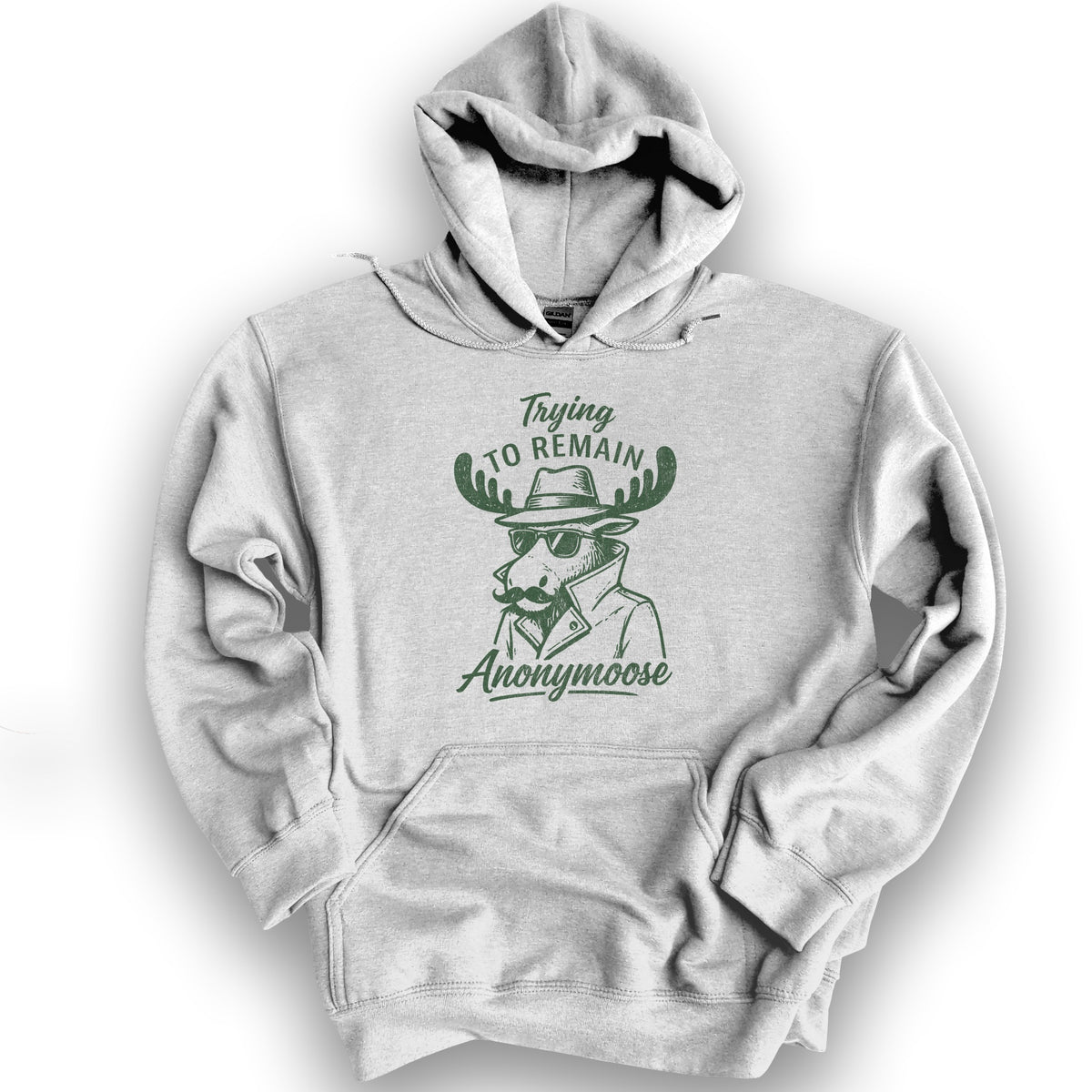 Anonymoose Disguise Hoodie - Ash