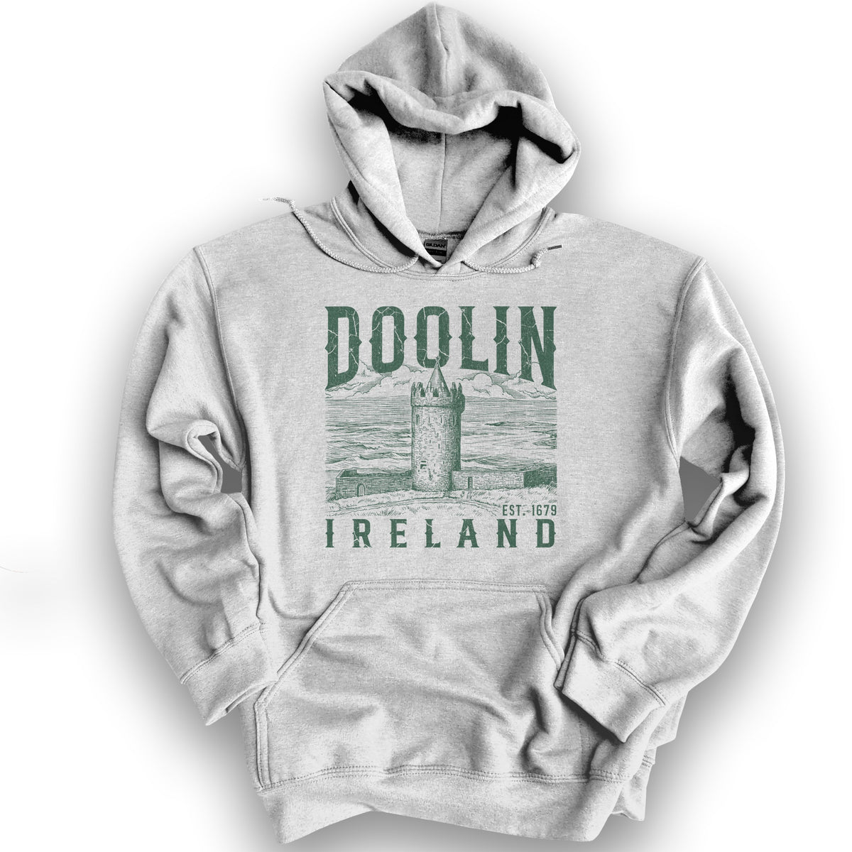 Doolin Ireland Sketch Hoodie - Ash
