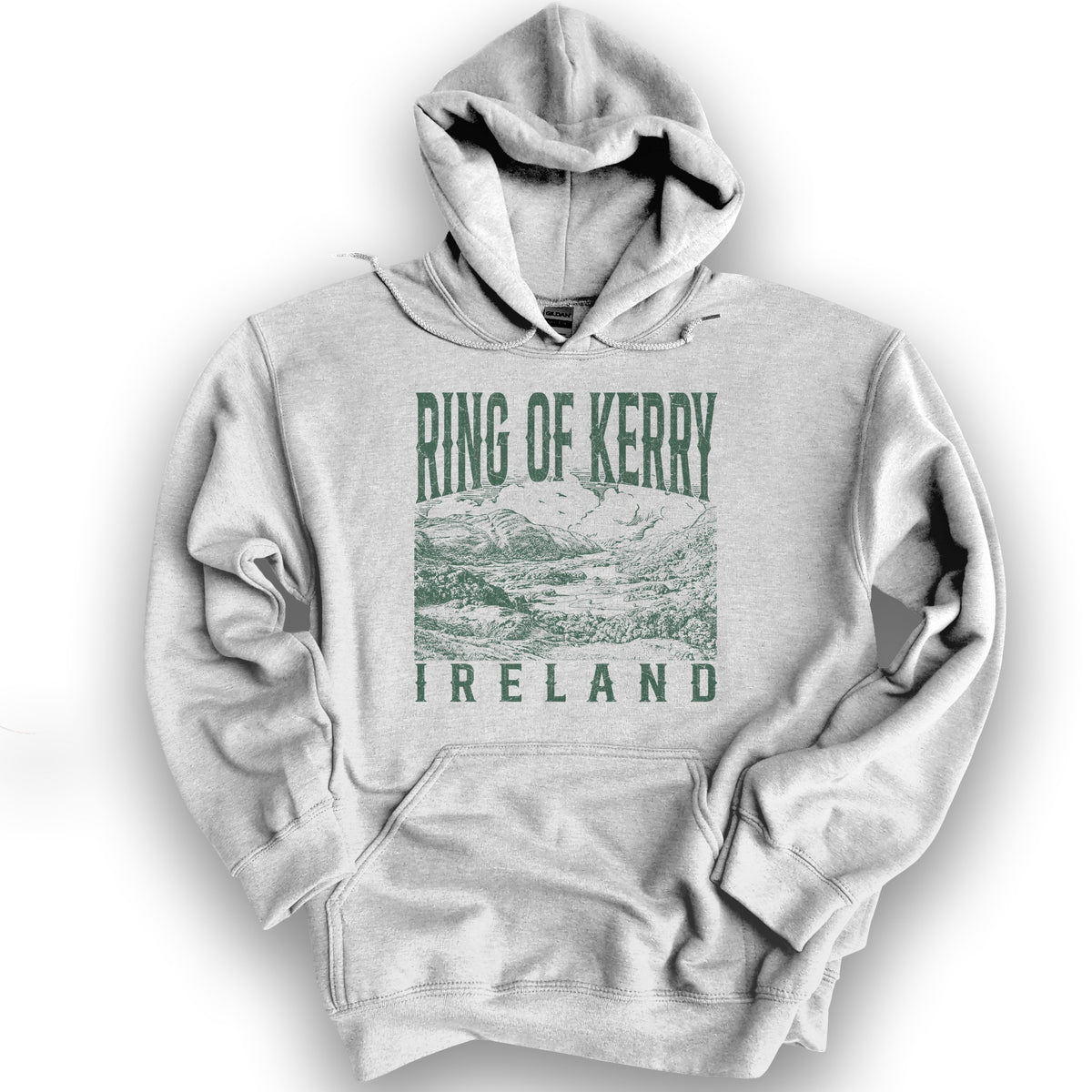 Ring of Kerry Sketch Hoodie - Ash