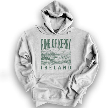 Ring of Kerry Sketch Hoodie - Ash