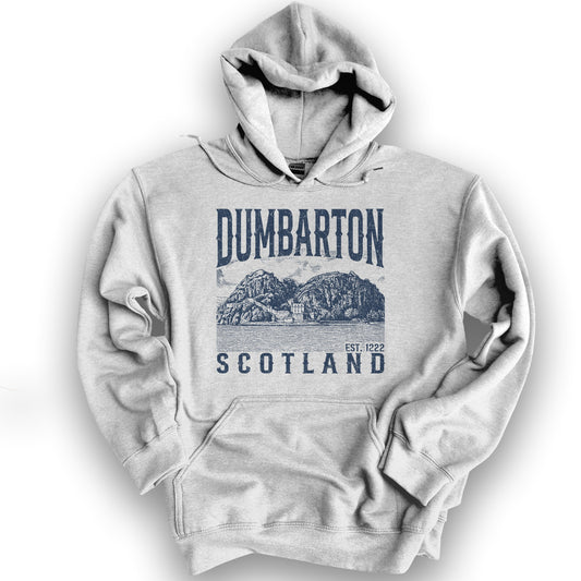 Dumbarton Scotland Hoodie - Ash
