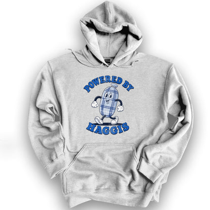 Powered By Haggis Hoodie - Ash