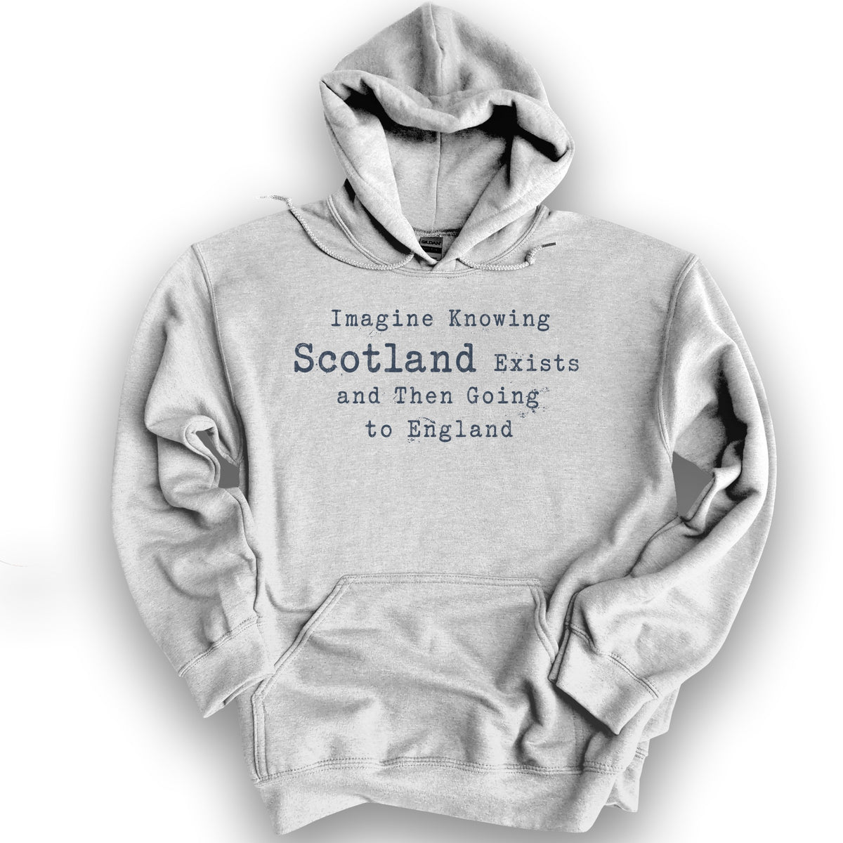 Scotland Exists Hoodie - Ash