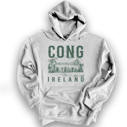 Cong Ireland Sketch Hoodie - Ash