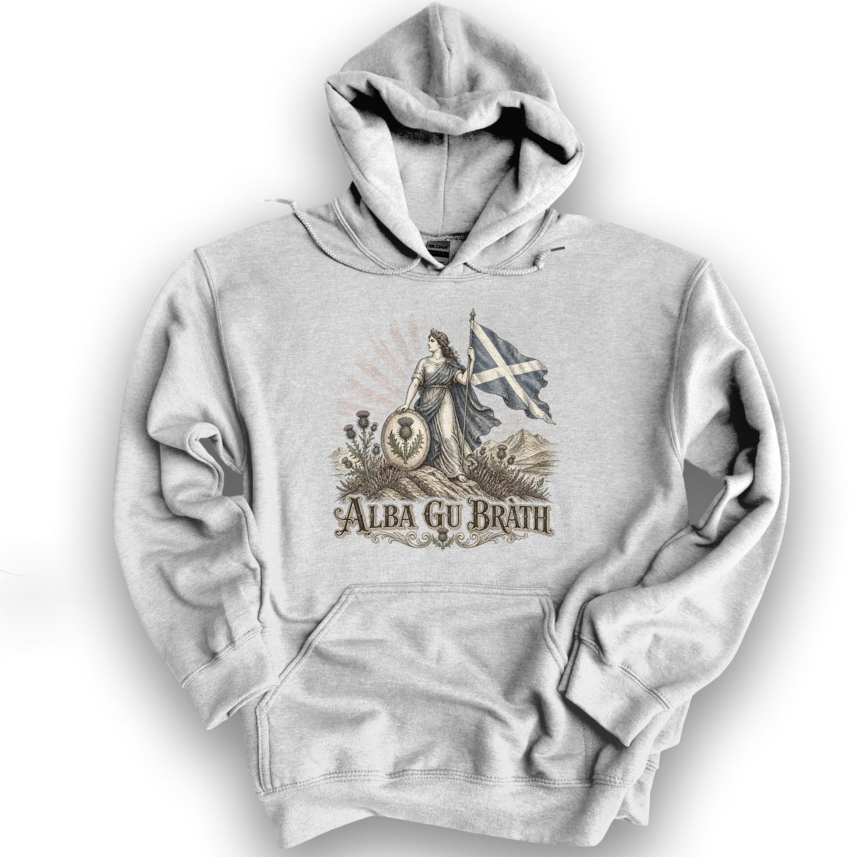 Alba Hero Hoodie - Ash