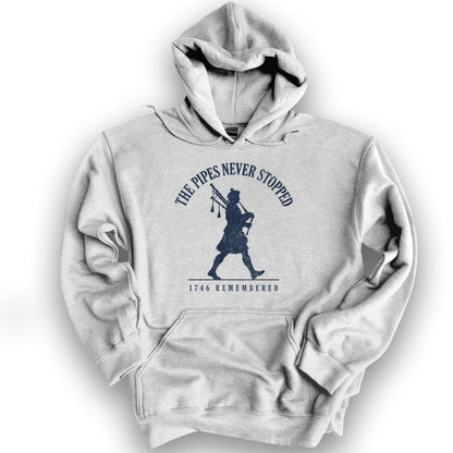 Pipes Never Stopped Hoodie - Ash