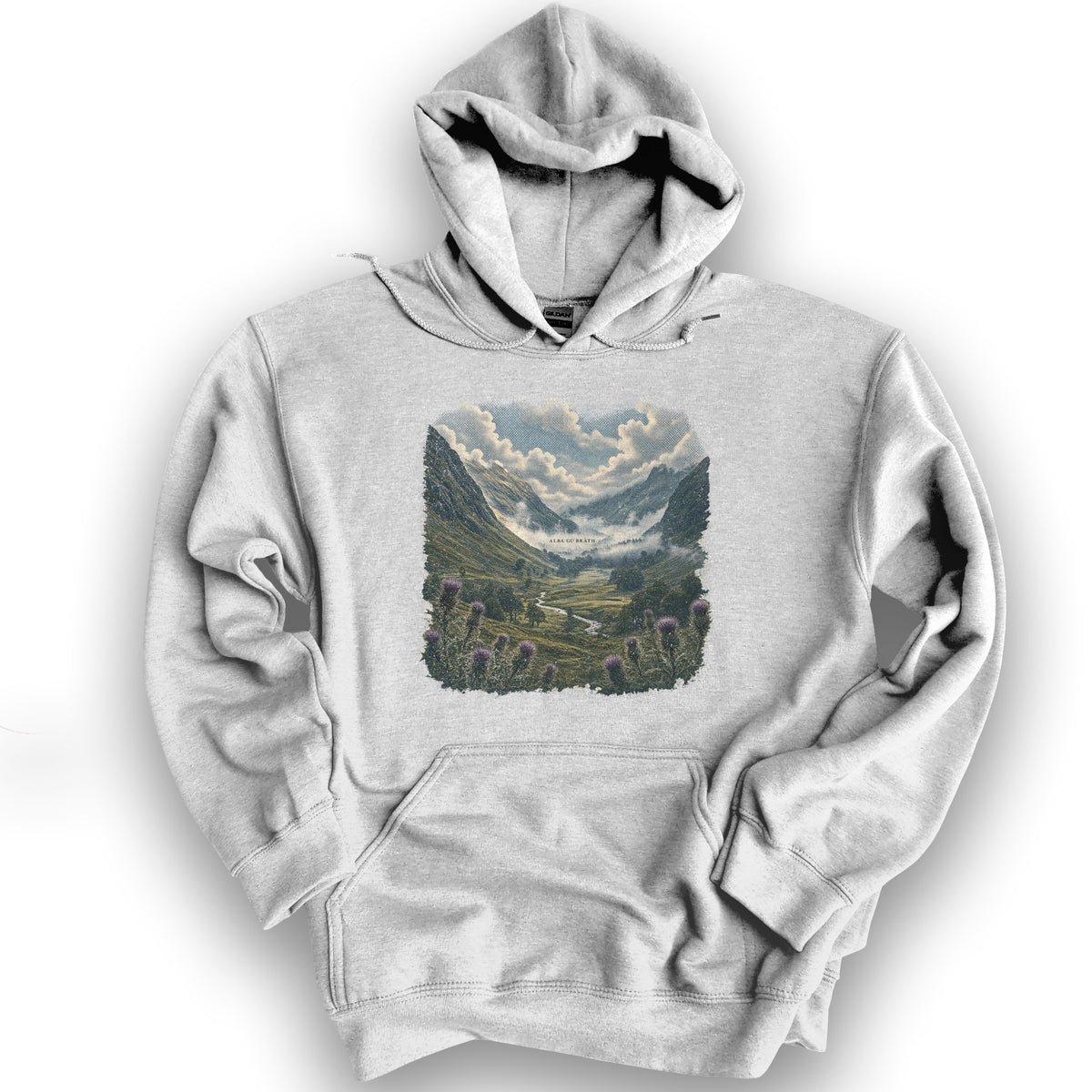 Alba Gu Bràth Glencoe Hoodie - Ash