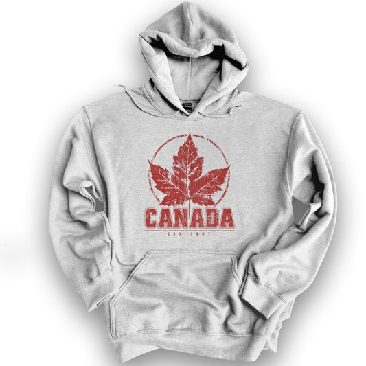Canada Est. 1867 Hoodie - Ash