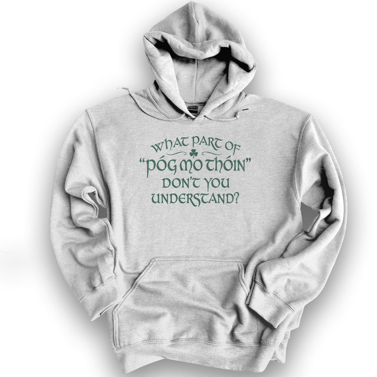 Póg Mo Thóin Understand Hoodie - Ash