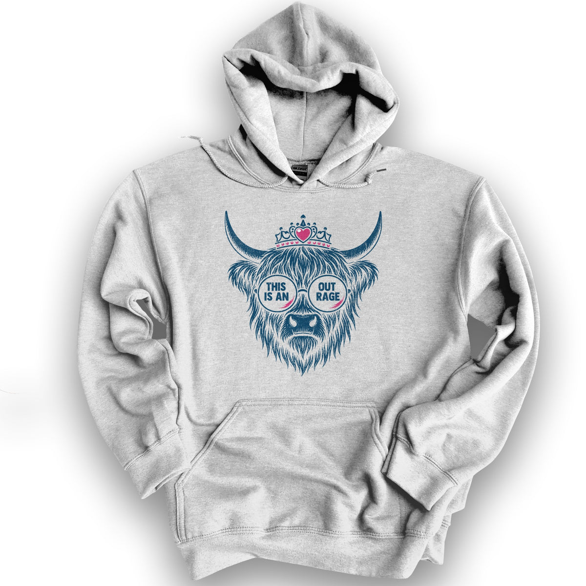 Outrage Coo Hoodie - Ash