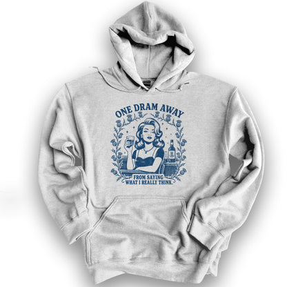 One Dram Away Hoodie - Ash