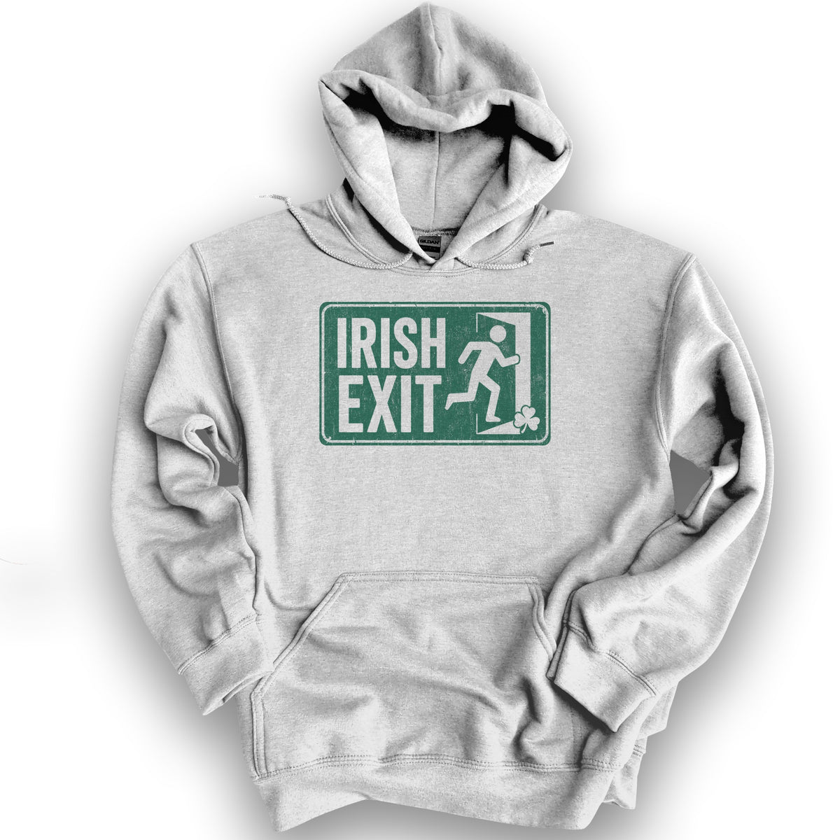 Irish Exit Hoodie - Ash