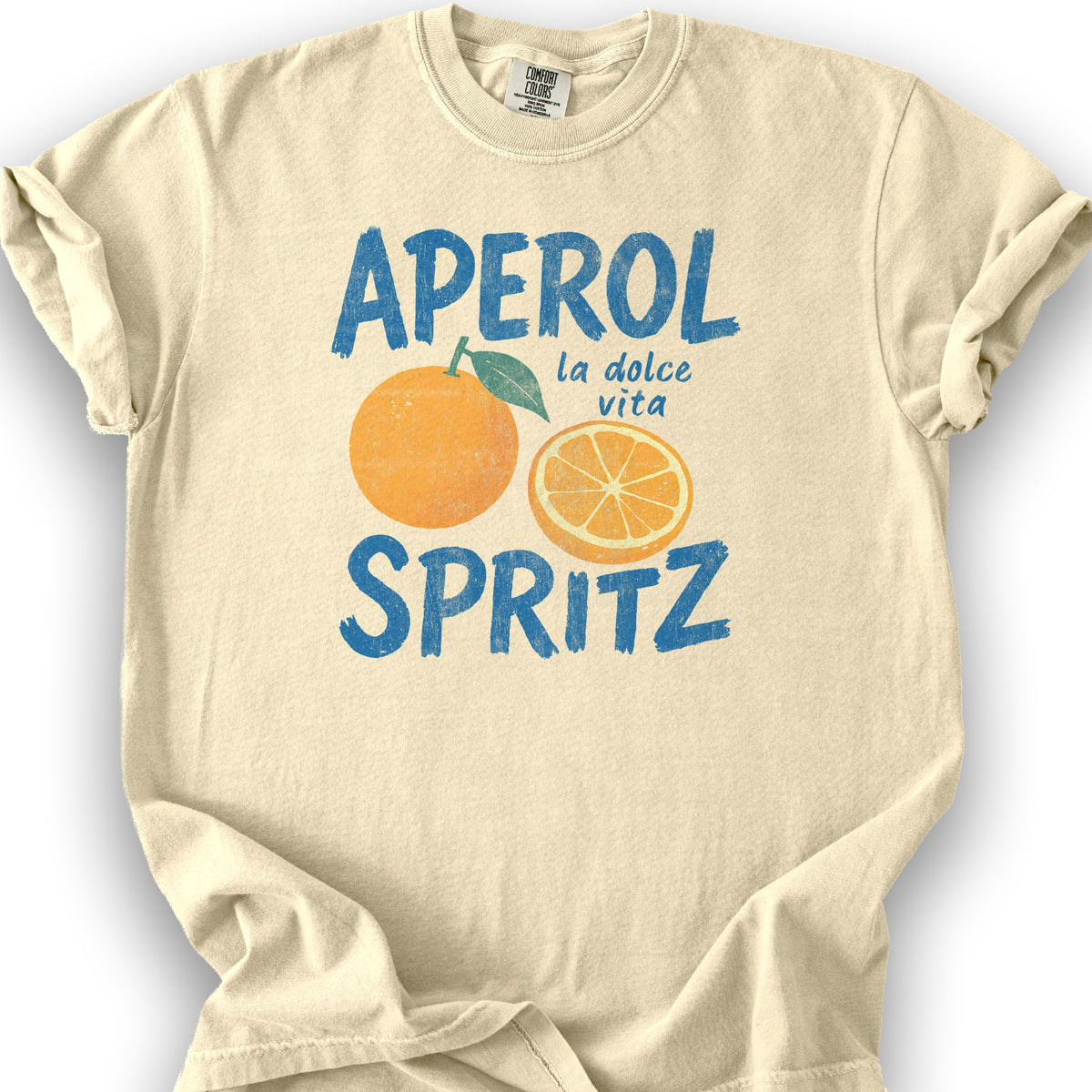Aprel Spritz La Dolca Vita T-Shirt - Banana