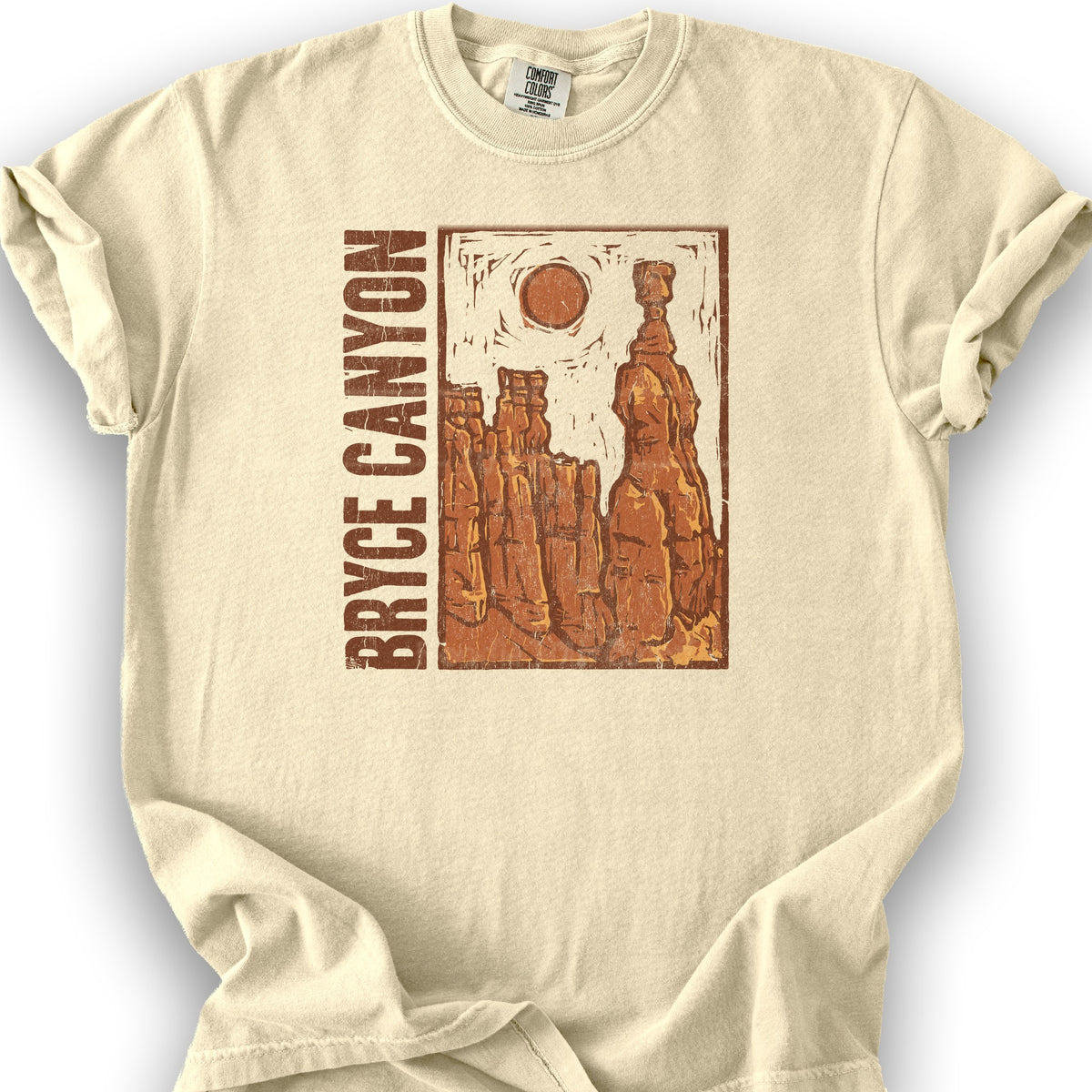 Bryce Canyon Hoodoo T-Shirt - Banana