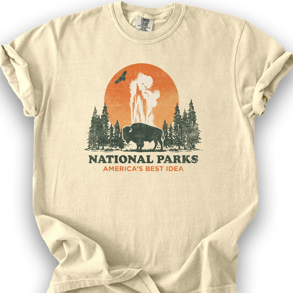 America's Best Idea Parks T-Shirt - Banana