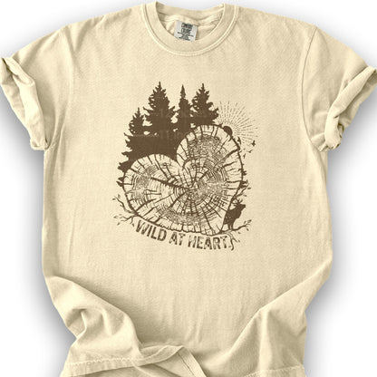 Wild At Heart T-Shirt - Banana