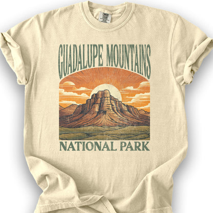 Guadalupe Mountains National Park "Big and Bold" T-Shirt - Banana