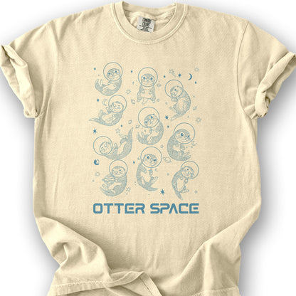 Otter Space T-shirt - Banana