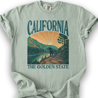 California Golden State "Big and Bold" T-Shirt - Bay