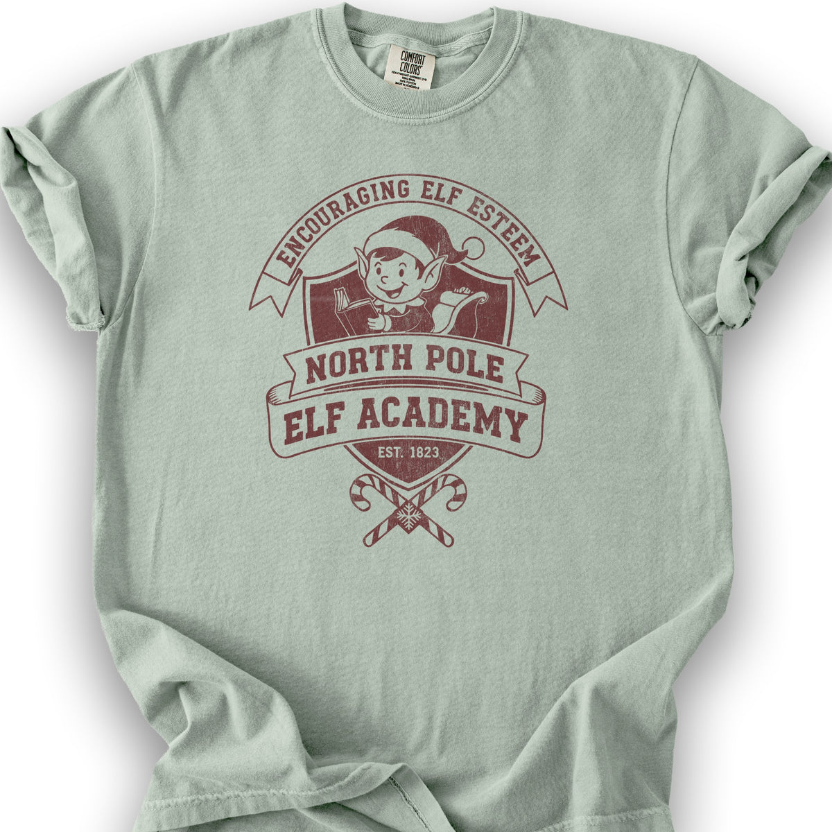North Pole Elf Academy T-Shirt - Bay