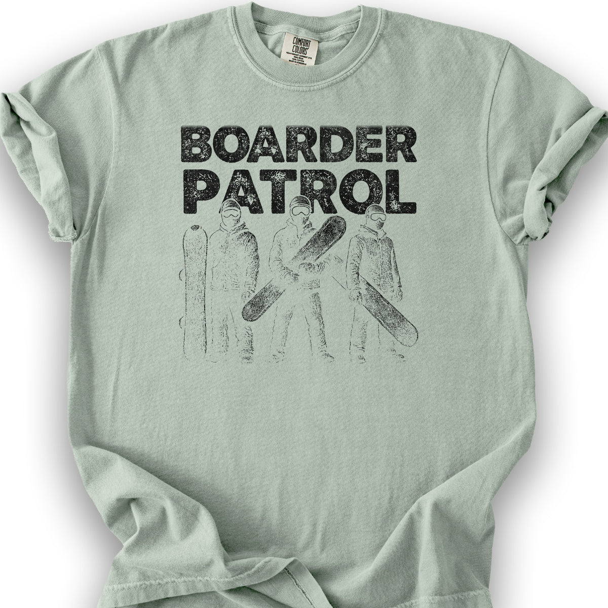 Boarder Patrol T-shirt - Bay