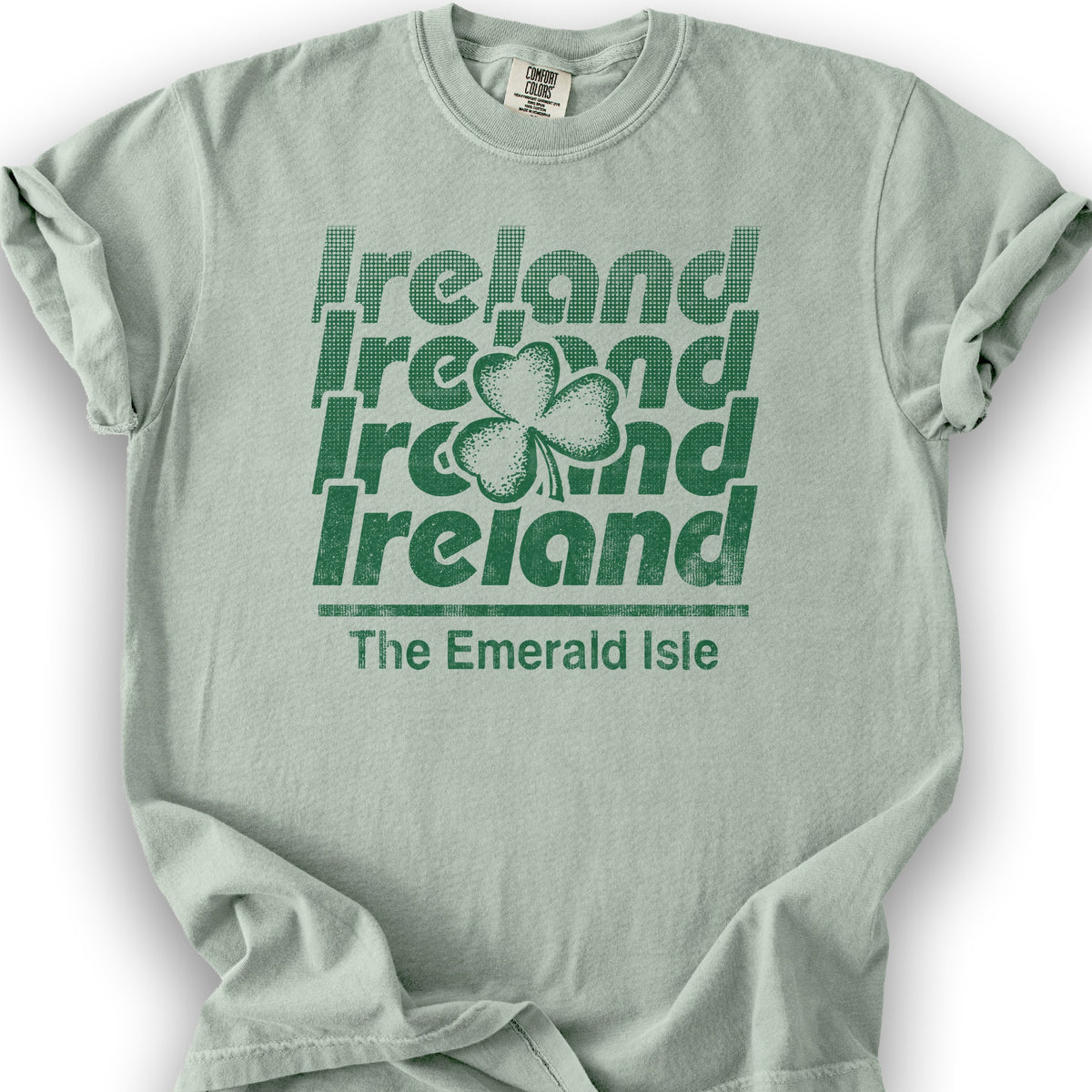 Ireland Retro Echo T-shirt - Bay