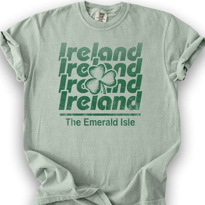 Ireland Retro Echo T-shirt - Bay