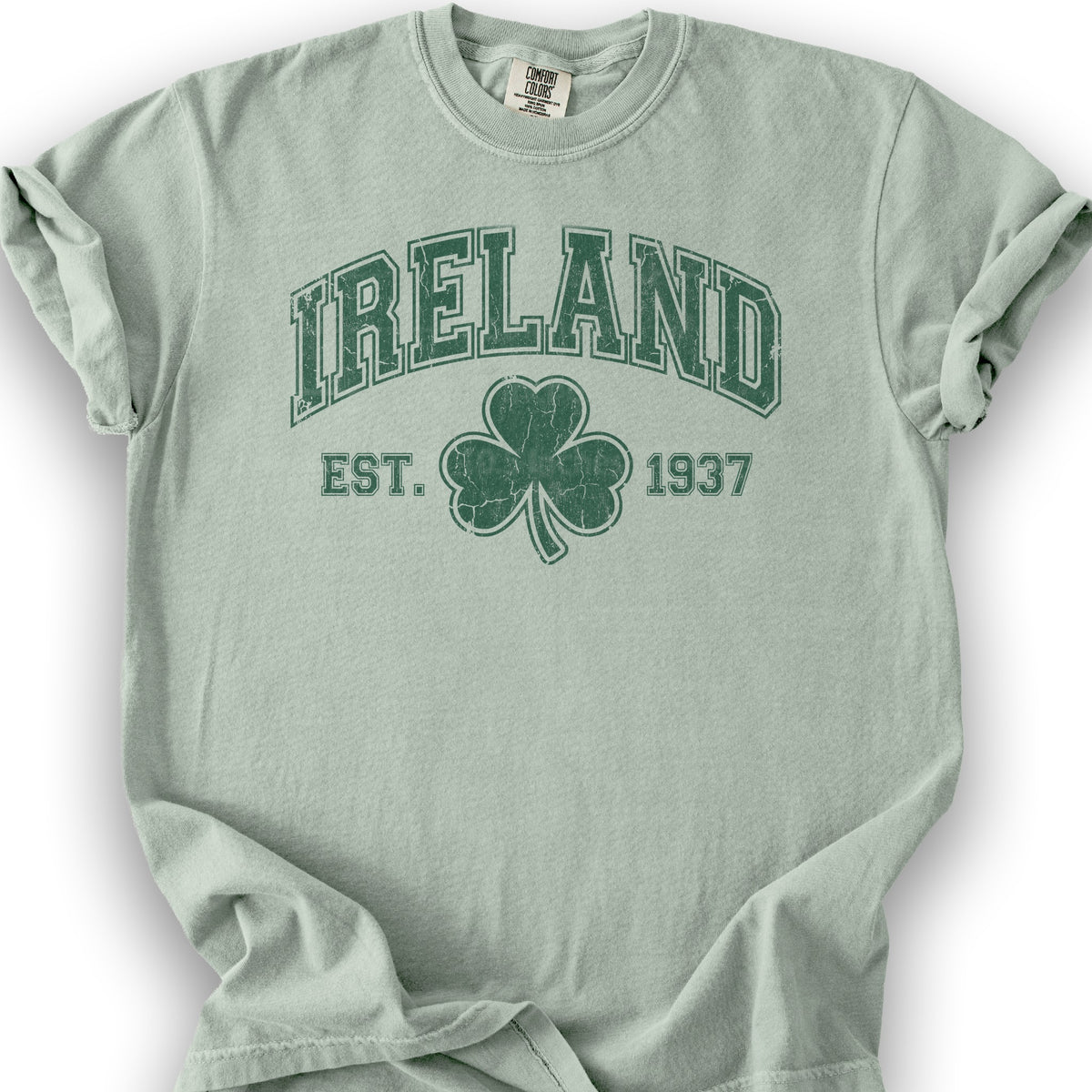 Ireland Vintage Varsity T-shirt - Bay