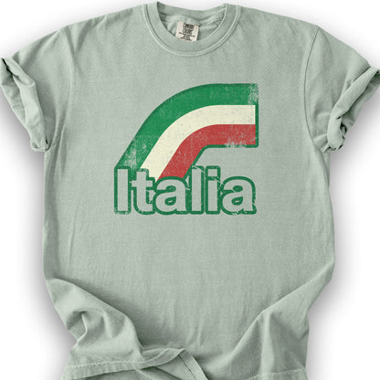 Italia Stripes T-Shirt - Bay