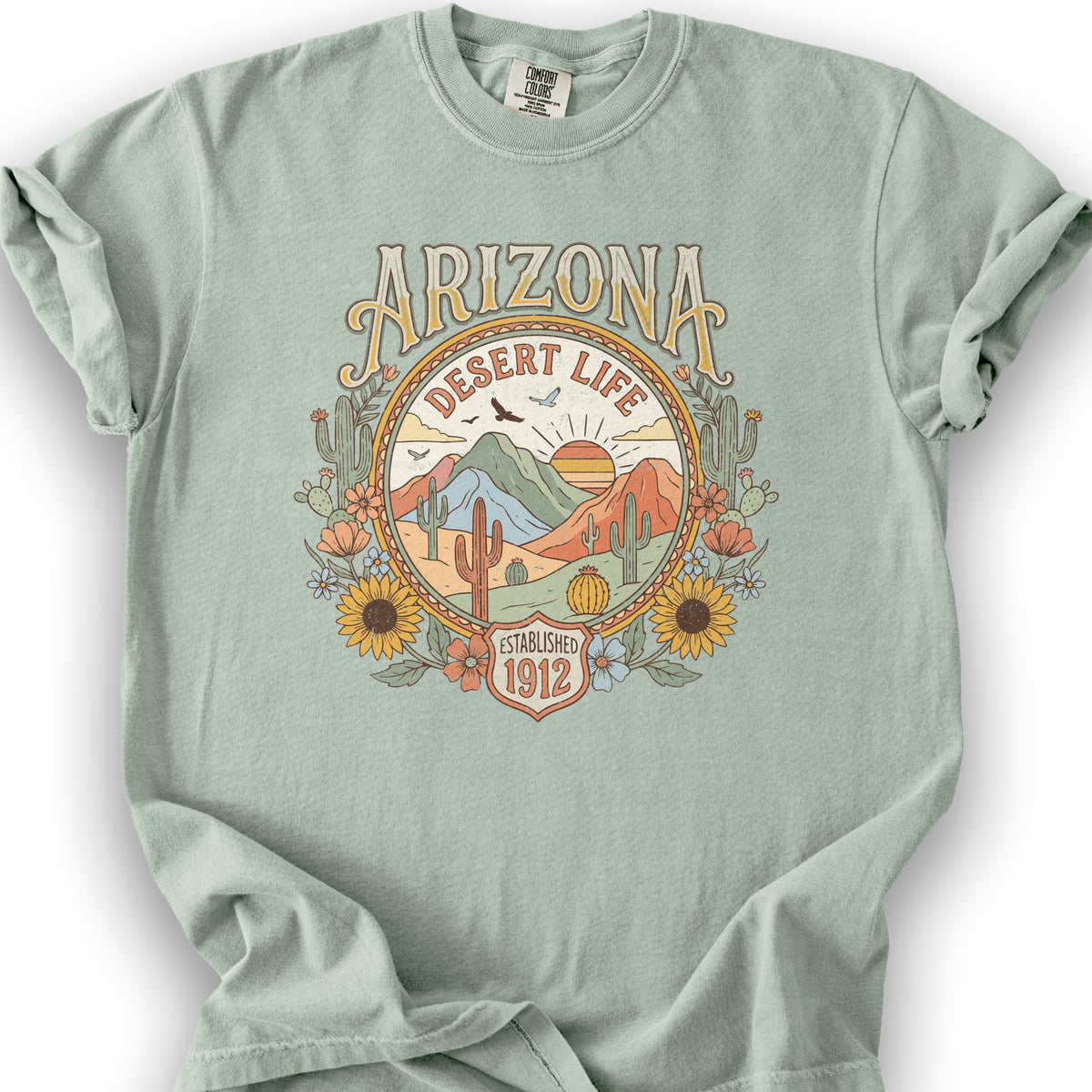 Arizona Desert Life T-Shirt - Bay