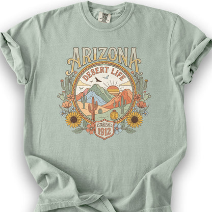 Arizona Desert Life T-Shirt - Bay