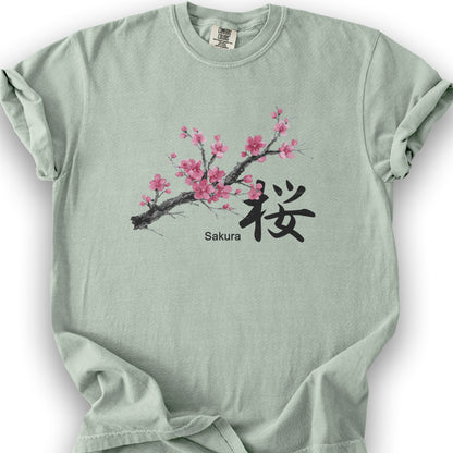 Cherry Blossom Sakura T-Shirt - Bay