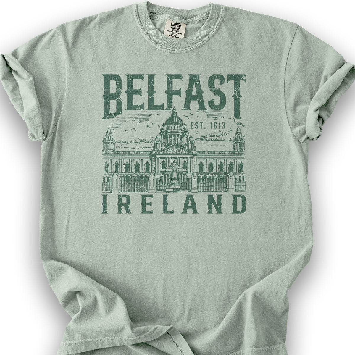 Belfast Ireland T-Shirt - Bay