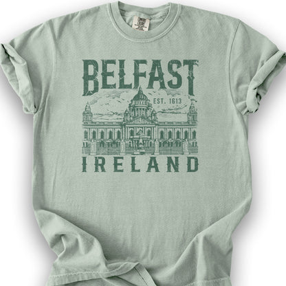 Belfast Ireland T-Shirt - Bay